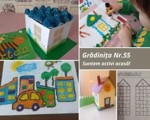 Cadrele didactice din IET nr.55 împreună cu părinții desfășoară zilnic activități de la distanță!